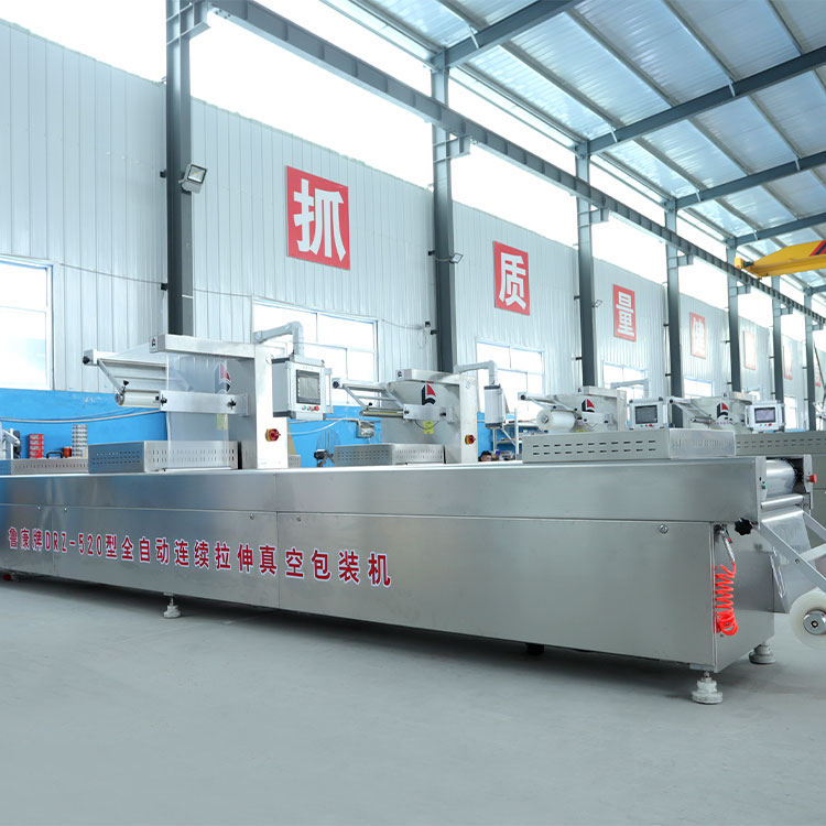 鲁康-全自动连续拉伸真空包装机